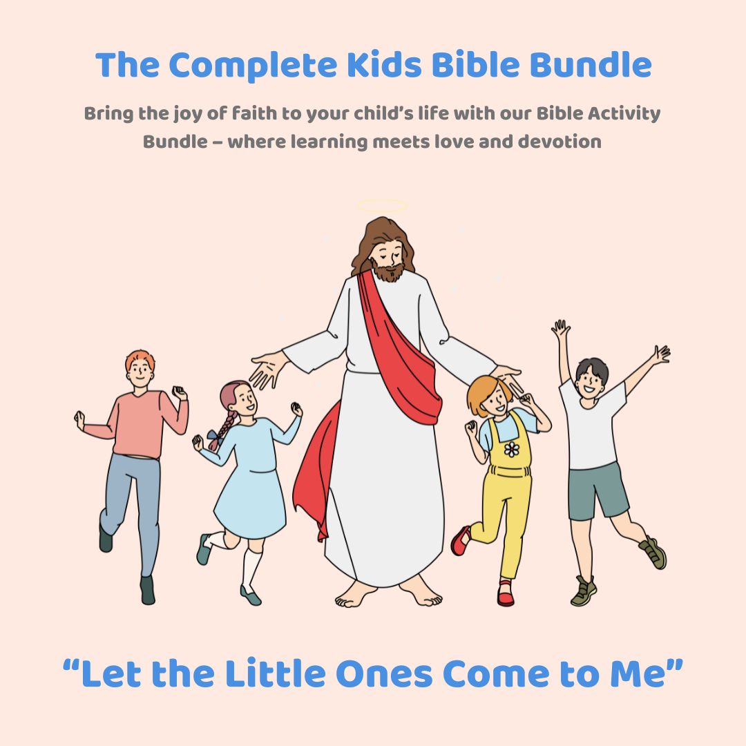 Kid's Bible Activity Bundle