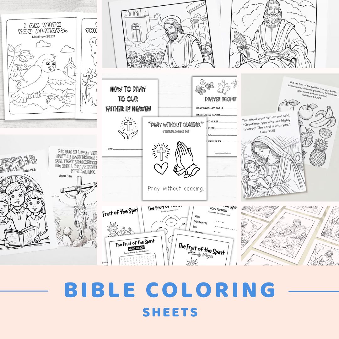 Kid's Bible Activity Bundle