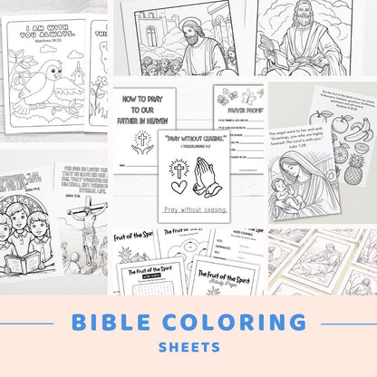 Kid's Bible Activity Bundle